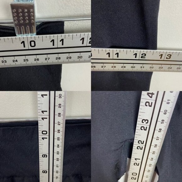 Aerie Chill Play Move Ankle Cut Out Detail Leggings Size Small Black High Rise S - Picture 12 of 15